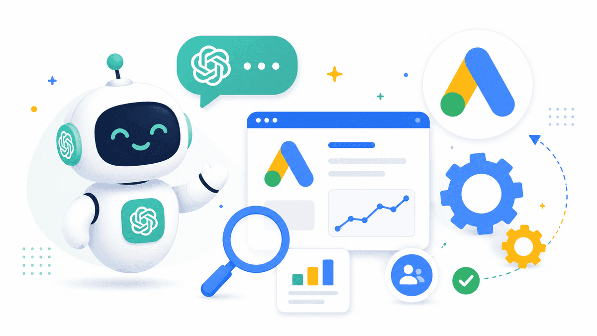 Мы научились использовать ChatGPT Plus в контекстной рекламе Google